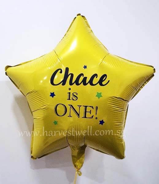 Customize Age Foil Balloon Size: 18"